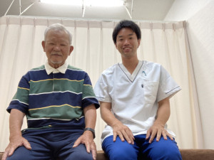 腰痛　歩行困難